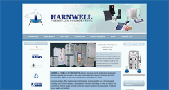Desktop Screenshot of harnwellchemicals.com